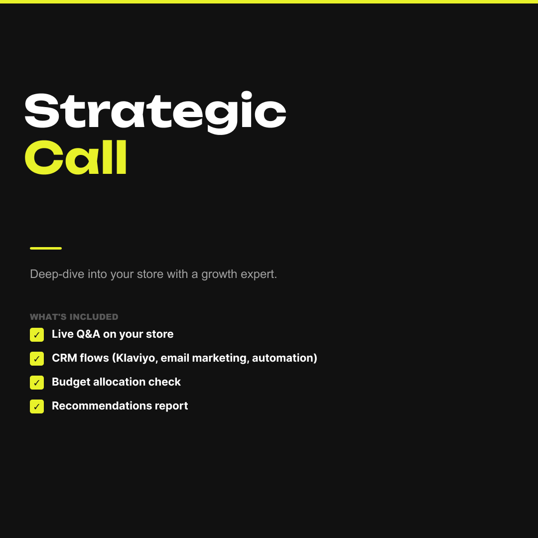 Strategic Call