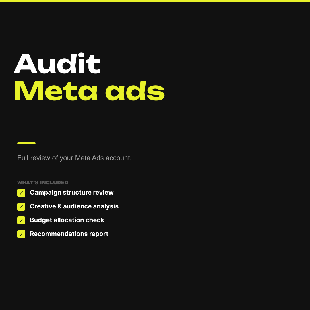 Meta Ads Audit